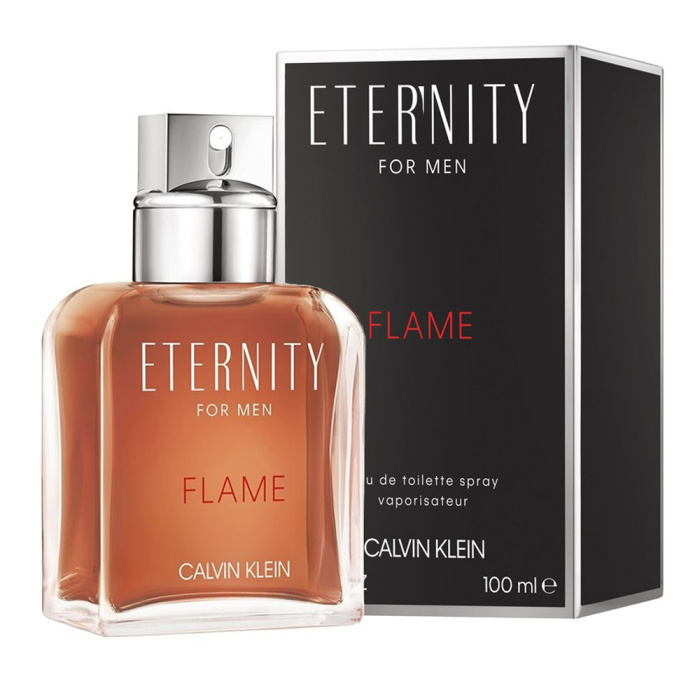 Eternity For Calvin Toilette Men Flame 100ml De Eau Klein