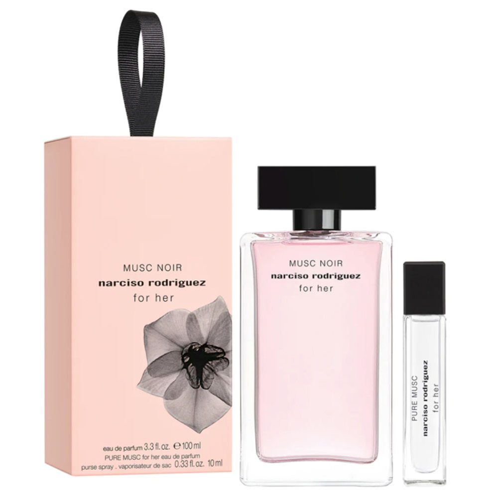 Set Musc 10ml Her 100ml Rodriguez Narciso Pure + Her For For (W) Edp Noir Musc Edp